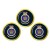 Royal Navy Police ER Golf Ball Markers
