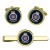 Royal Navy Police ER Cufflink and Tie Clip Set