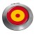 Ej�rcito del Aire Roundel (Spanish Air Force) Chrome Mirror