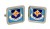 40th Air Expeditionary Wing USAF Square Cufflinks in Box