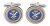 United States Army Intelligence and Security Command Cufflinks in Box