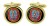 USS Gladiator (MCM-11) Cufflinks in Box