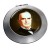 President William McKinley Chrome Mirror