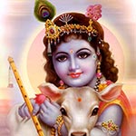 Infant Krishna