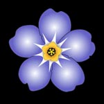 Forget me not Masonic Symbol