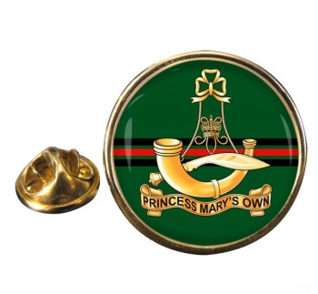 10th Princess Mary's Own Gurkha Rifles (British Army) Round Pin Badge