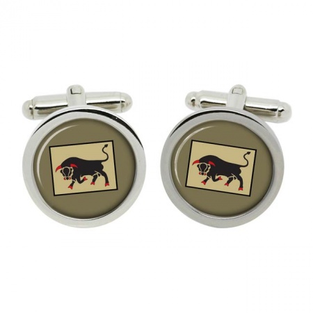 11th Security Force Assistance Brigade, British Army Cufflinks in Chrome Box