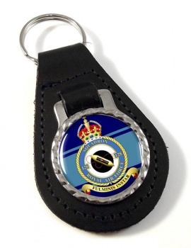 No. 128 Squadron (Royal Air Force) Leather Key Fob