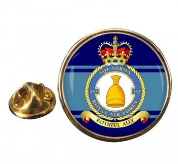 No. 152 Squadron (Royal Air Force) Round Pin Badge