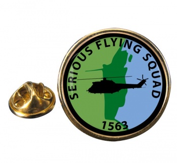 No. 1563 Flight (Royal Air Force) Round Pin Badge