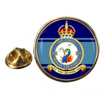 No. 159 Squadron (Royal Air Force) Round Pin Badge