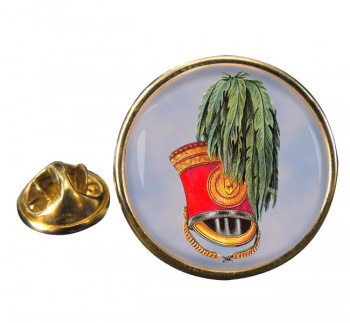 15th King's Hussars Shako 1834 Round Pin Badge