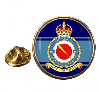 No. 169 Squadron (Royal Air Force) Round Pin Badge