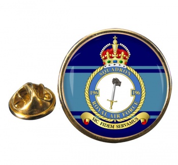 No. 196 Squadron (Royal Air Force) Round Pin Badge