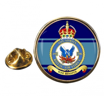 No. 198 Squadron (Royal Air Force) Round Pin Badge
