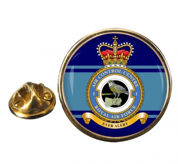 No. 1 Air Control Centre (Royal Air Force) Round Pin Badge