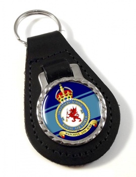 No. 1 Air Gunners' School (Royal Air Force) Leather Key Fob