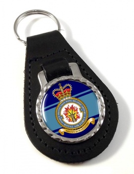 No. 2 Force Protection Wing (Royal Air Force) Leather Key Fob