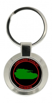 1st Armoured Cavalry Squadron (Ireland) Chrome Key Ring