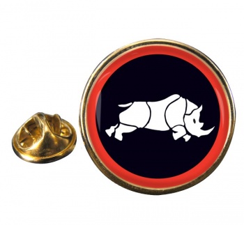 1 (United Kingdom) Division (British Army) Round Pin Badge