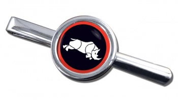 1 (United Kingdom) Division (British Army) Round Tie Clip