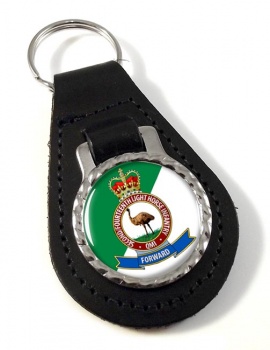 2nd-14th Light Horse Regiment (Australian Army) Leather Key Fob