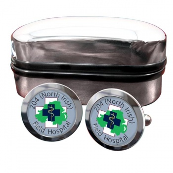 204 Field Hospital (British Army) Round Cufflinks
