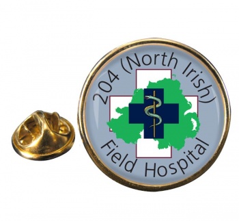 204 Field Hospital (British Army) Round Pin Badge