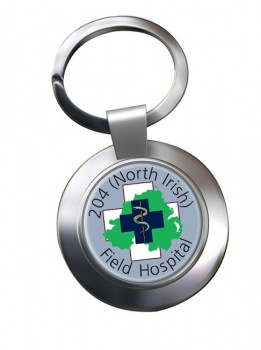 204 Field Hospital (British Army) Chrome Key Ring