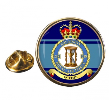 No. 218 Squadron (Royal Air Force) Round Pin Badge