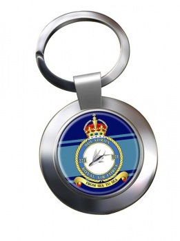 No. 221 Squadron (Royal Air Force) Chrome Key Ring