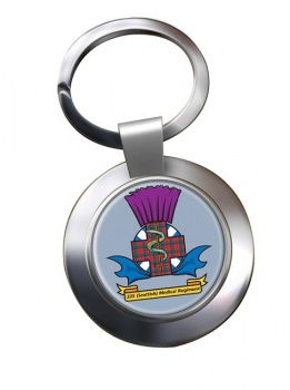 225 Medical Regiment (British Army) Chrome Key Ring