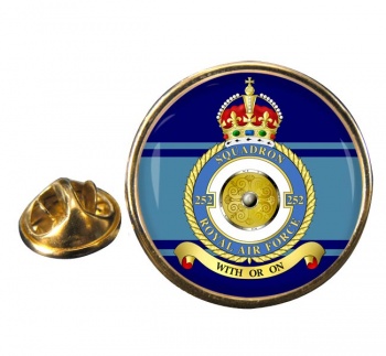 No. 252 Squadron (Royal Air Force) Round Pin Badge