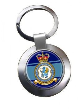 RAuxAF Regiment No. 2620 Chrome Key Ring