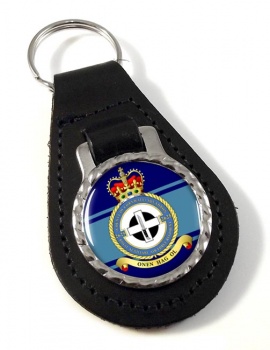 RAuxAF Regiment No. 2625 Leather Key Fob