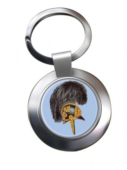 2nd Dragoon Guards Helmet 1822-31 Chrome Key Ring