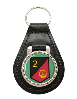 2 Engineers (Ireland) Leather Key Fob