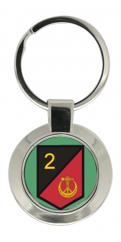 2 Engineers (Ireland) Chrome Key Ring