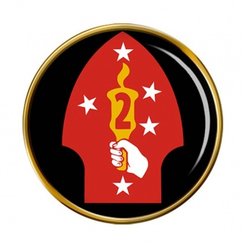 2nd Marine Division USA Pin Badge