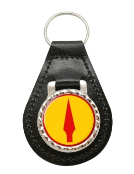 2nd (Eastern) Brigade (Ireland) Leather Key Fob