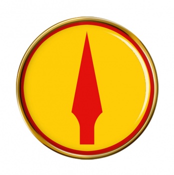 2nd (Eastern) Brigade (Ireland) Round Pin Badge
