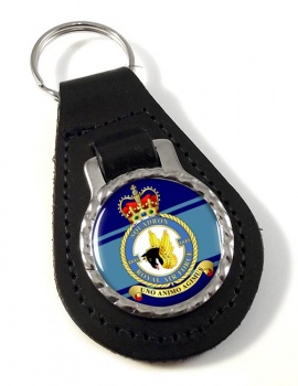 No. 35 Squadron (Royal Air Force) Leather Key Fob