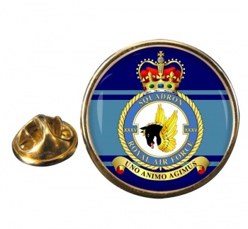 No. 35 Squadron (Royal Air Force) Round Pin Badge