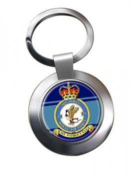No. 37 Squadron (Royal Air Force) Chrome Key Ring