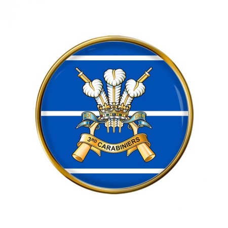 3rd Carabiniers The Prince of Wales's Dragoon Guards, British Army Pin Badge
