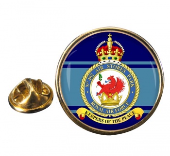 No. 402 Air Stores Park (Royal Air Force) Round Pin Badge