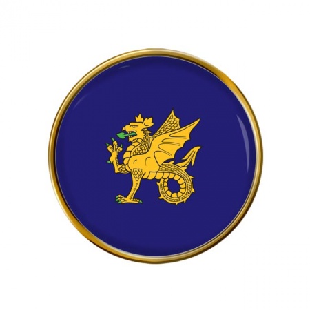 43 Wessex Brigade, British Army Pin Badge