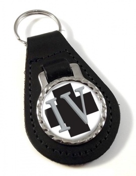 4 Medical Regiment (British Army) Leather Key Fob