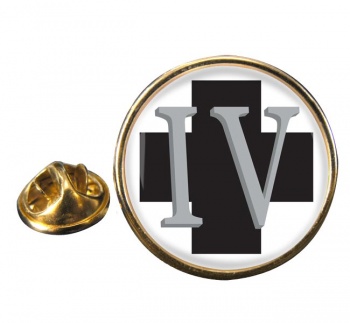 4 Medical Regiment (British Army) Round Pin Badge