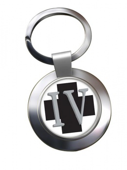 4 Medical Regiment (British Army) Chrome Key Ring